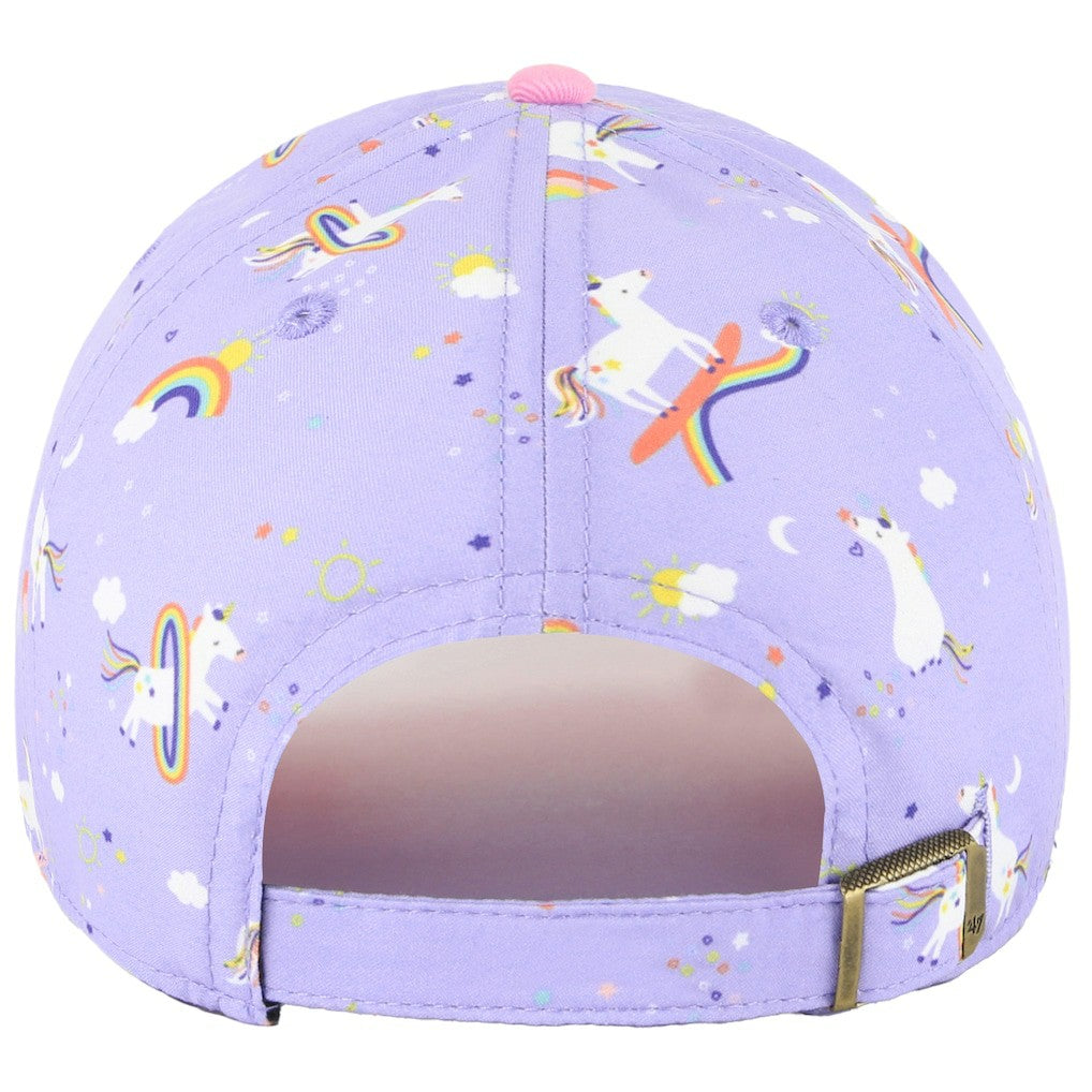 Los Angeles Rams '47 Girls Preschool Unicorn Clean Up Adjustable Hat - Lavender discount