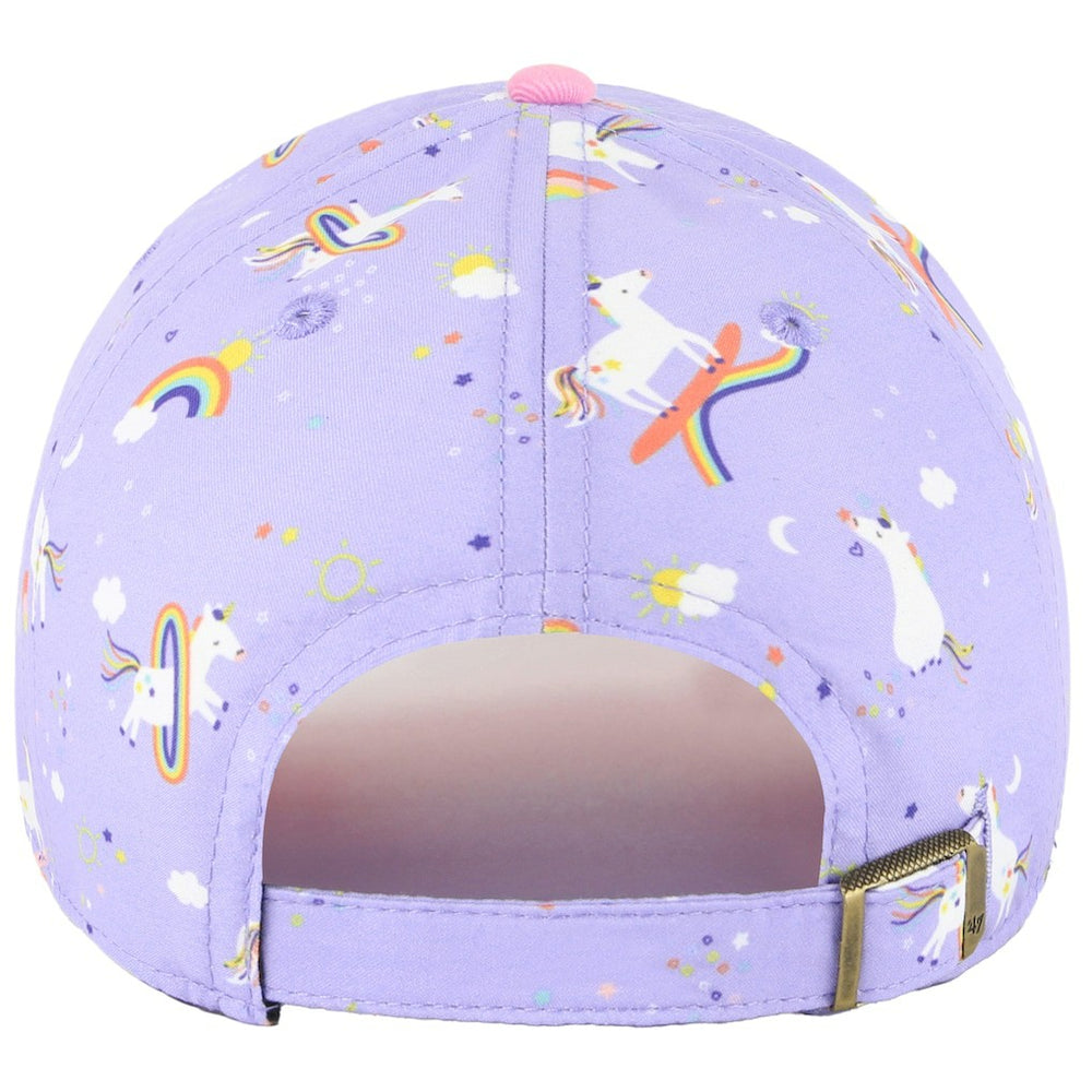 Los Angeles Rams '47 Girls Preschool Unicorn Clean Up Adjustable Hat - Lavender discount