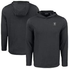 Houston Astros Cutter & Buck Coastline Epic Comfort Eco Recycled Long Sleeve Hoodie T-Shirt Black