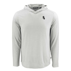 Chicago White Sox Cutter & Buck Coastline Epic Comfort Eco Recycled Long Sleeve Hoodie T-Shirt Gray