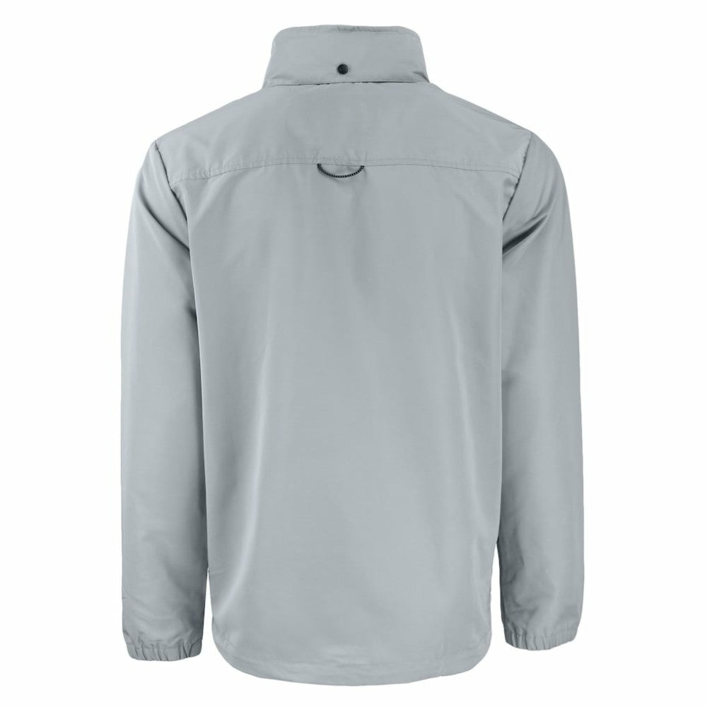 Detroit Tigers Cutter & Buck Charter Eco Recycled Full-Zip Hoodie Jacket Gray