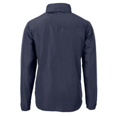Chicago Cubs Cutter & Buck Charter Eco Recycled Full-Zip Hoodie Jacket Navy