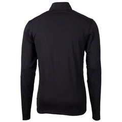 San Francisco Giants Cutter & Buck Big & Tall Virtue Eco Pique Quarter-Zip Jacket Black