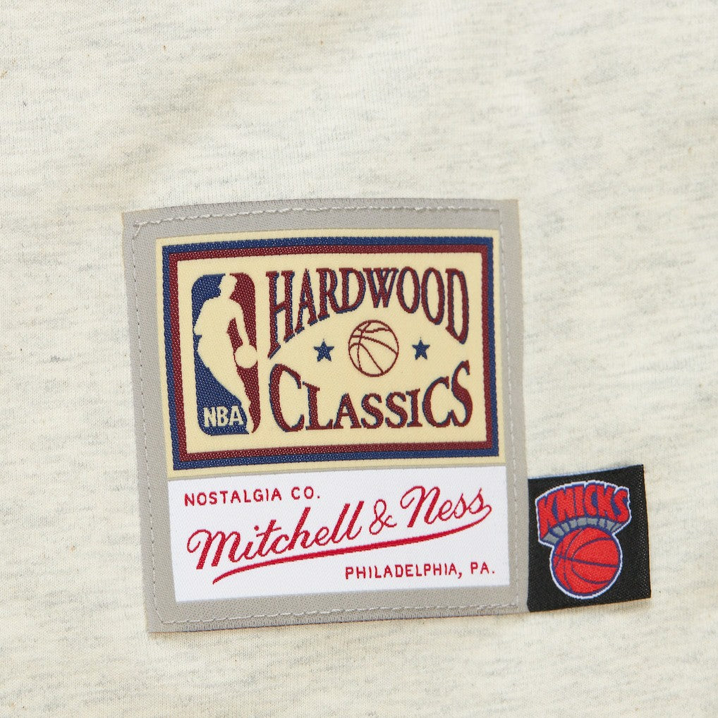 New York Knicks Hardwood Classics Legacy Defined Retro Championship T-Shirt - Oatmeal for sale