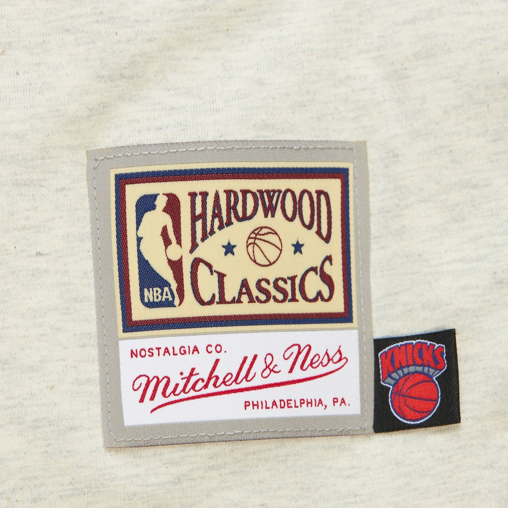 New York Knicks Hardwood Classics Legacy Defined Retro Championship T-Shirt - Oatmeal for sale
