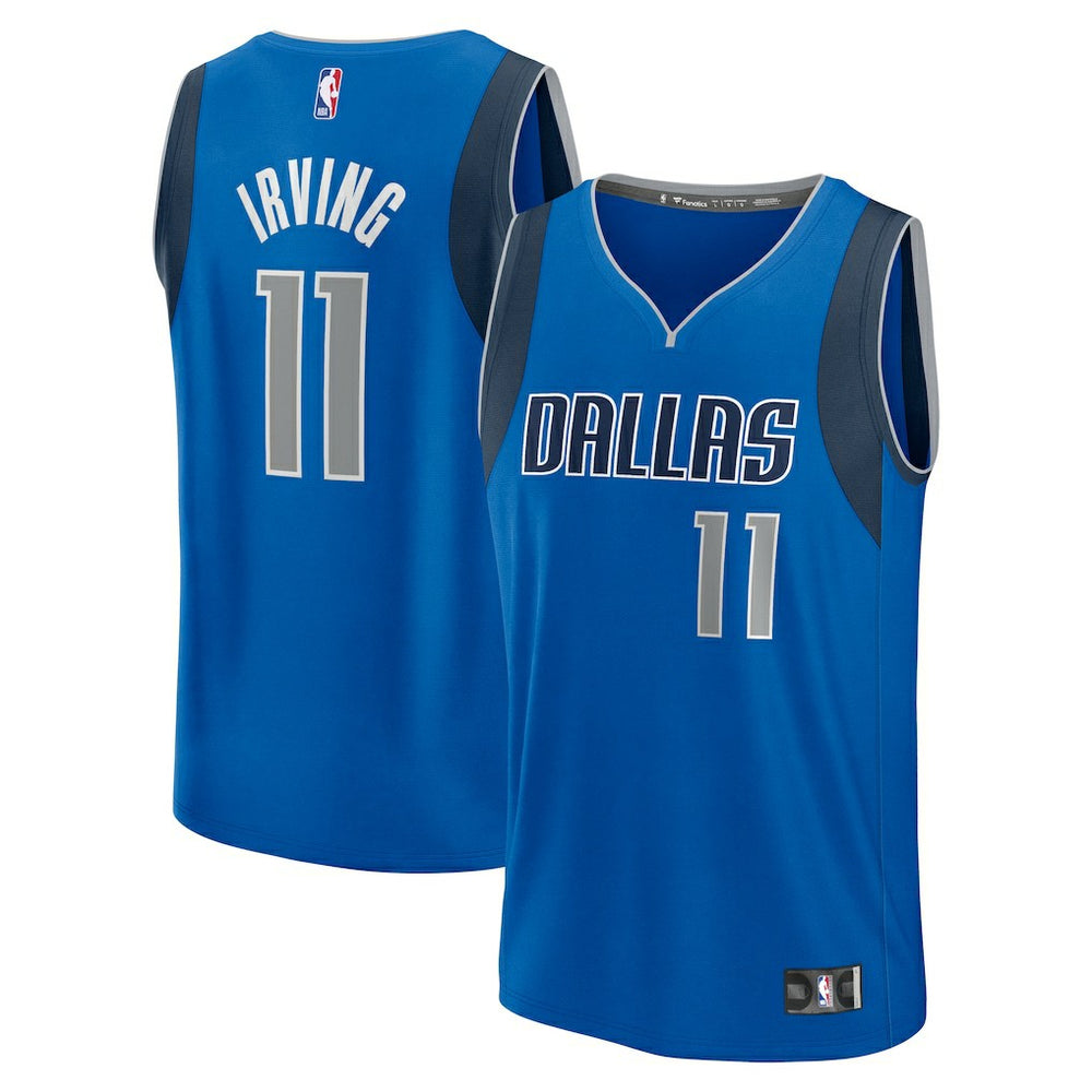 Kyrie Irving Dallas Mavericks Fast Break Replica Player Jersey sale - Icon Editi- Blue online