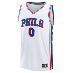 Tyrese Maxey Philadelphia 76ers Youth Fast Break Replica Player Jersey - Association Edition - White shop