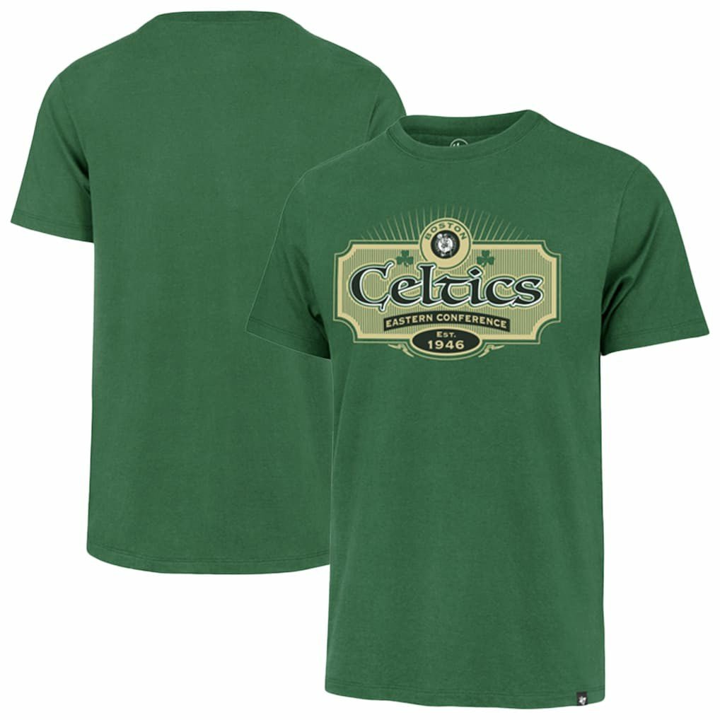 Boston Celtics '47 Lucky Team Franklin T-Shirt - Green on sale
