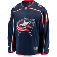 Adam Fantilli Columbus Blue Jackets Fanatics Home Premier Breakaway Player Jersey - Navy Jerseys