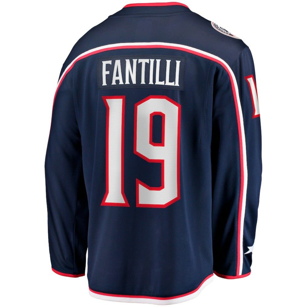 Adam Fantilli Columbus Blue Jackets Fanatics Home Premier Breakaway Player Jersey - Navy Jerseys