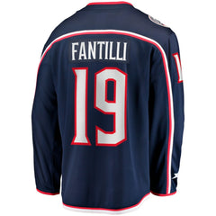 Adam Fantilli Columbus Blue Jackets Fanatics Home Premier Breakaway Player Jersey - Navy Jerseys