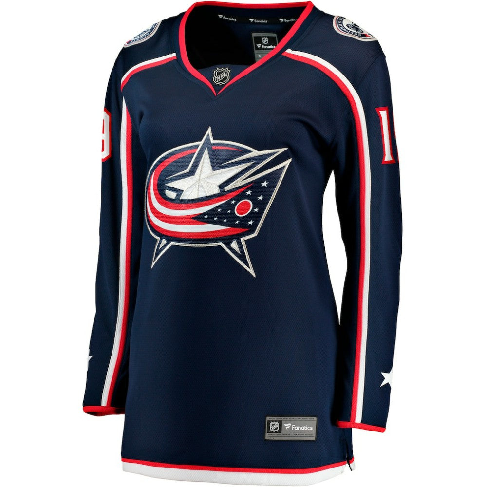 Adam Fantilli Columbus Blue Jackets Fanatics Women's Home Premier Breakaway Player Jersey Breakaway Jersey - Navy Jerseys