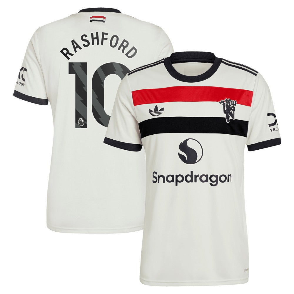 Marcus Rashford Manchester United Originals 2024/25 Third Replica Jersey - Cream shop