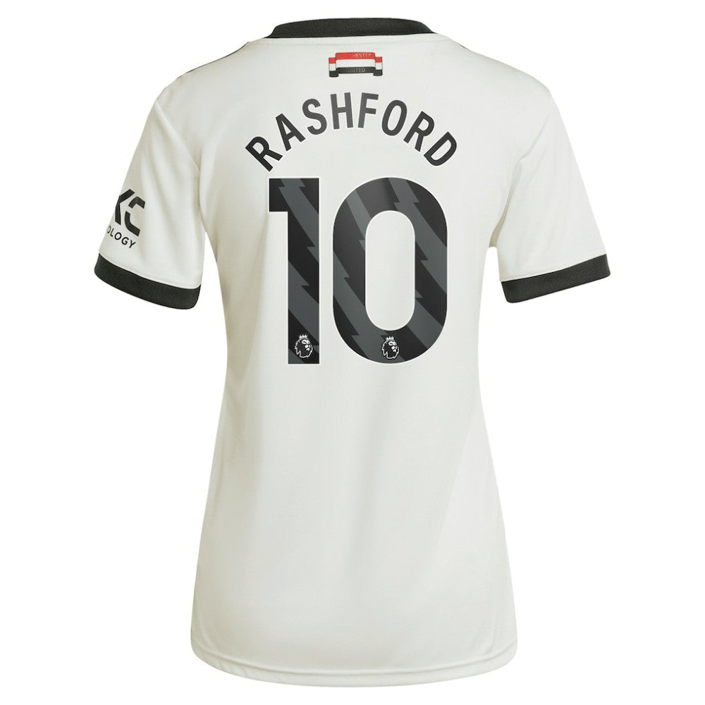 Marcus Rashford Manchester United Originals Women's 2024/25 Third Replica Jersey - Cream on sale