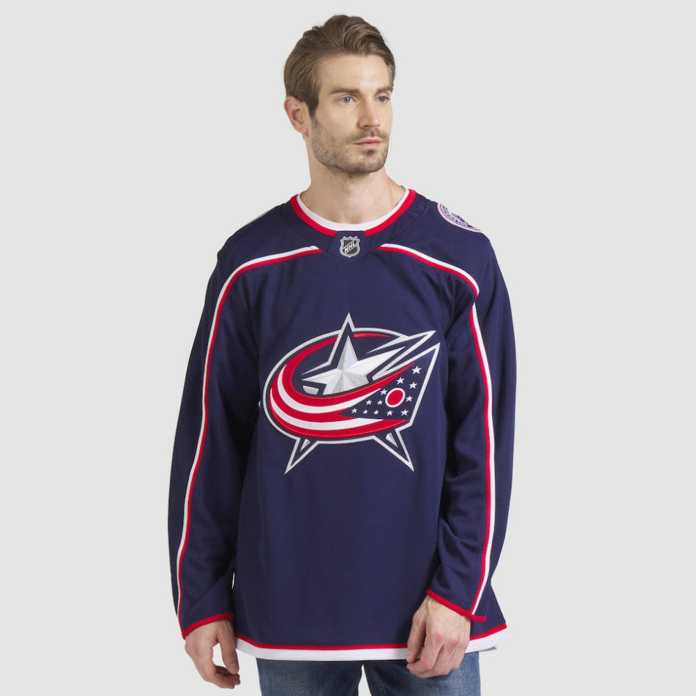 Columbus Blue Jackets Fanatics Home Premium Jersey - Navy Jerseys
