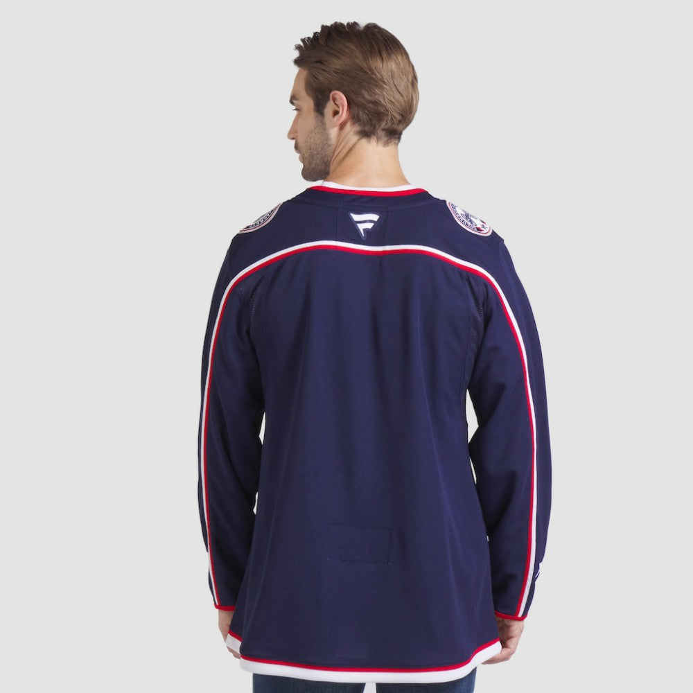 Columbus Blue Jackets Fanatics Home Premium Jersey - Navy Jerseys