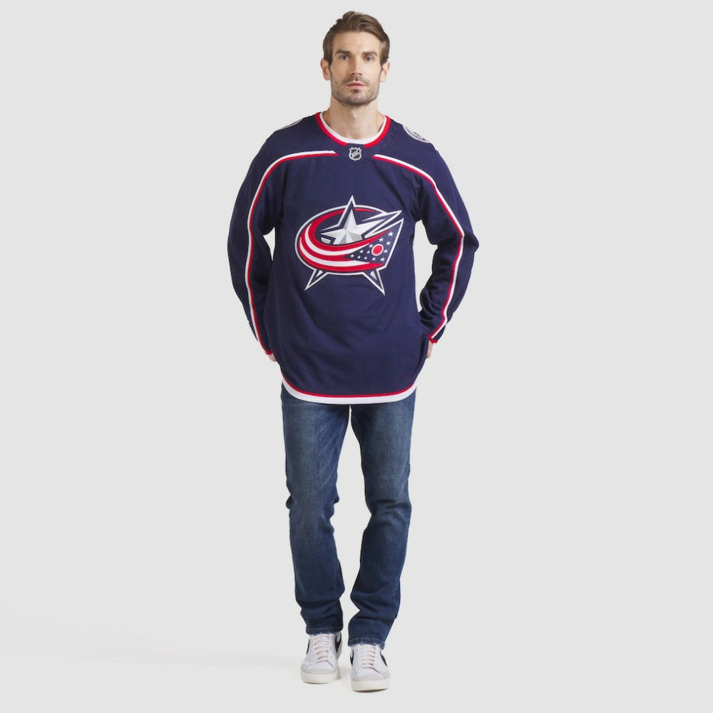 Columbus Blue Jackets Fanatics Home Premium Jersey - Navy Jerseys