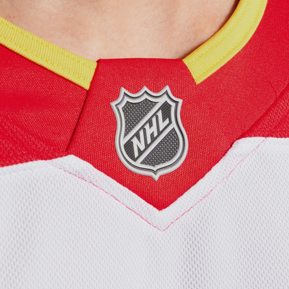 Calgary Flames Fanatics Away Premium Jersey - White Jerseys
