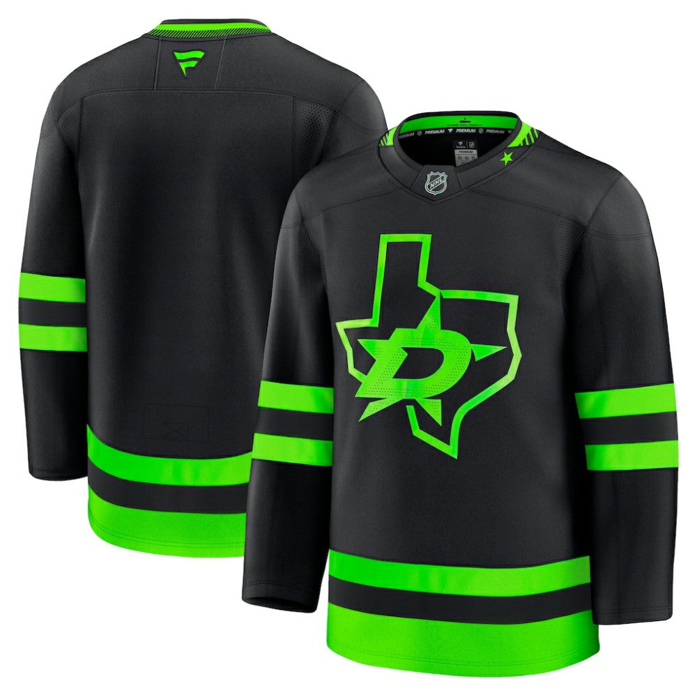 Dallas Stars Fanatics Alternate Premium Jersey - Black Jerseys