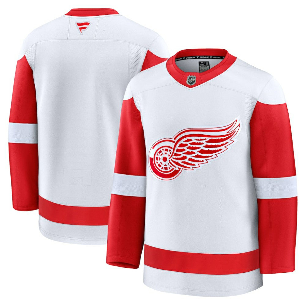 Detroit Red Wings Fanatics Away Premium Jersey - White Jerseys