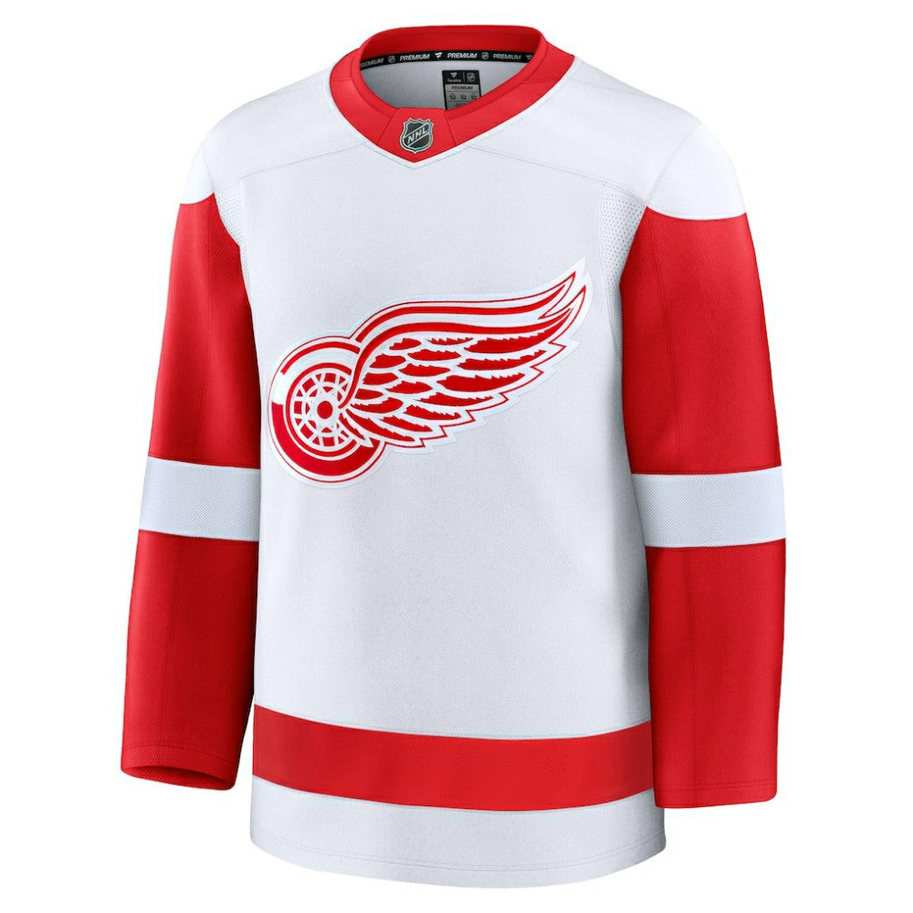 Detroit Red Wings Fanatics Away Premium Jersey - White Jerseys