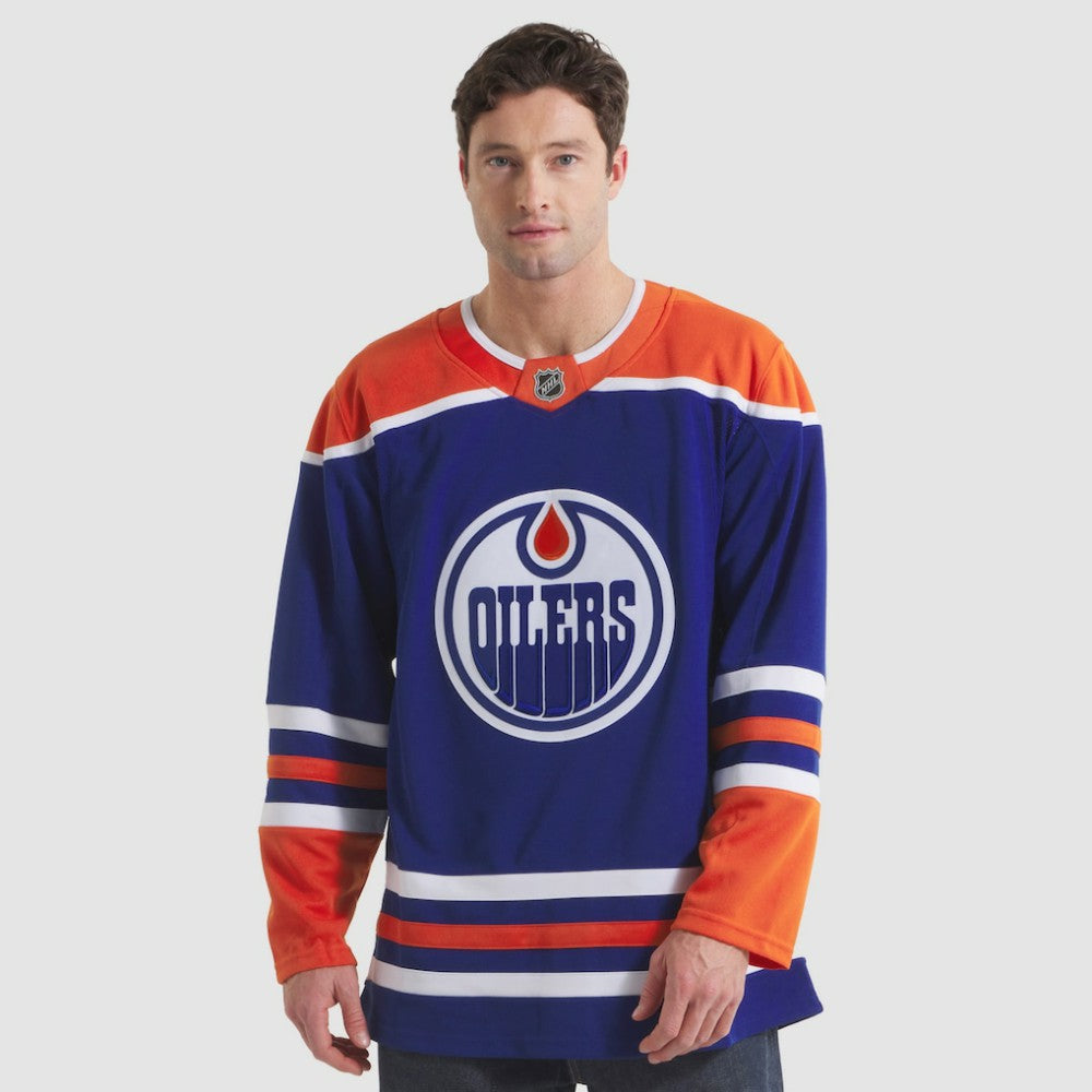 Edmonton Oilers Fanatics Home Premium Jersey - Royal Jerseys