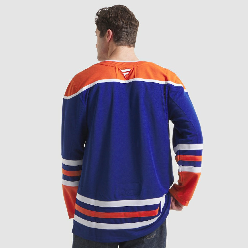 Edmonton Oilers Fanatics Home Premium Jersey - Royal Jerseys