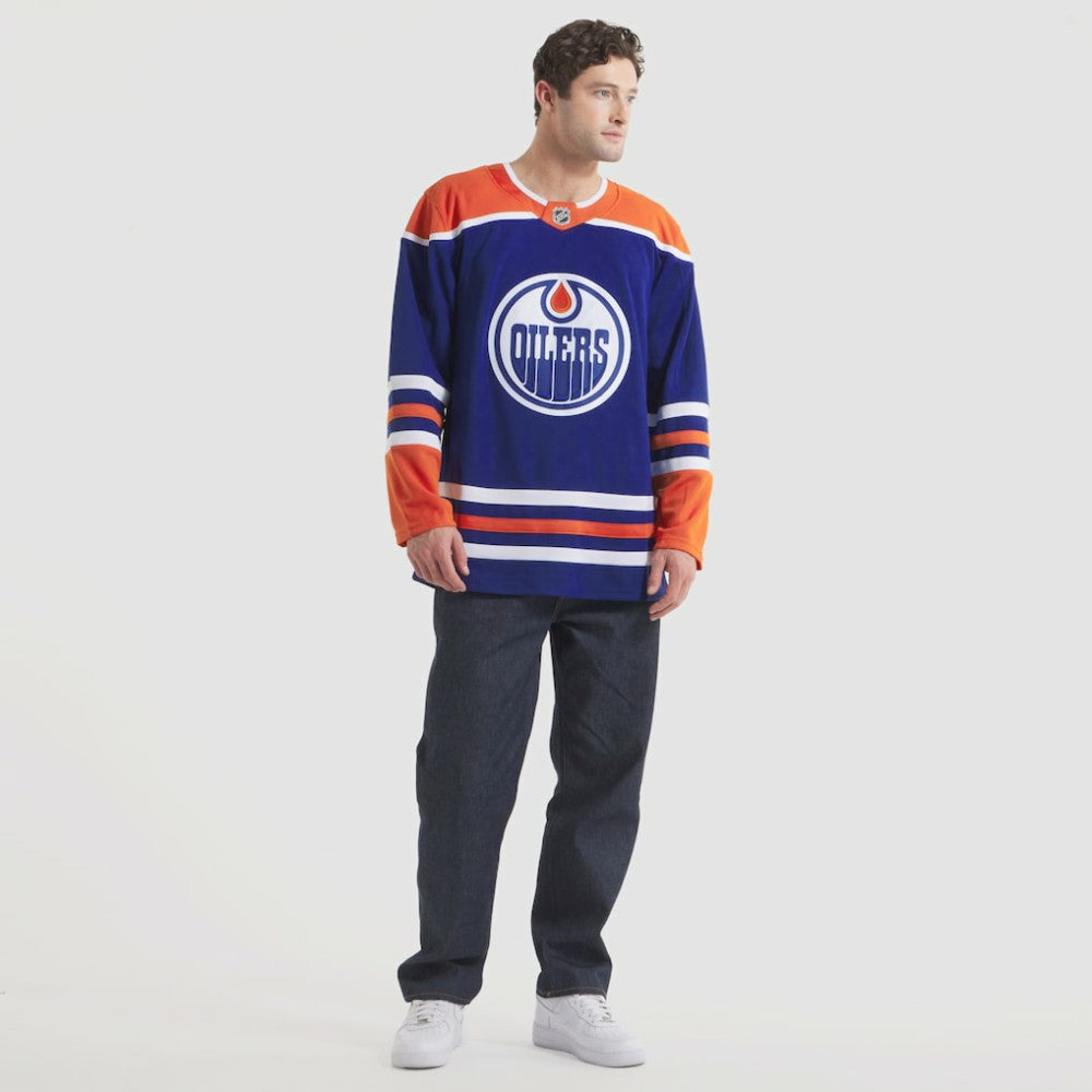 Edmonton Oilers Fanatics Home Premium Jersey - Royal Jerseys