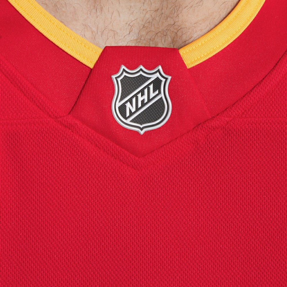 Calgary Flames Fanatics Home Premium Jersey - Red Jerseys