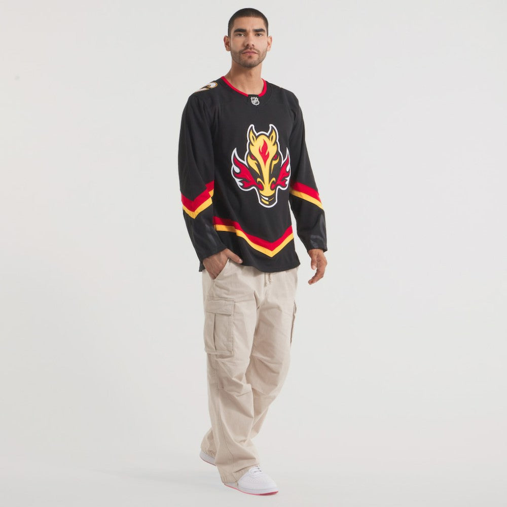 Calgary Flames Fanatics Alternate Premium Jersey - Black Jerseys