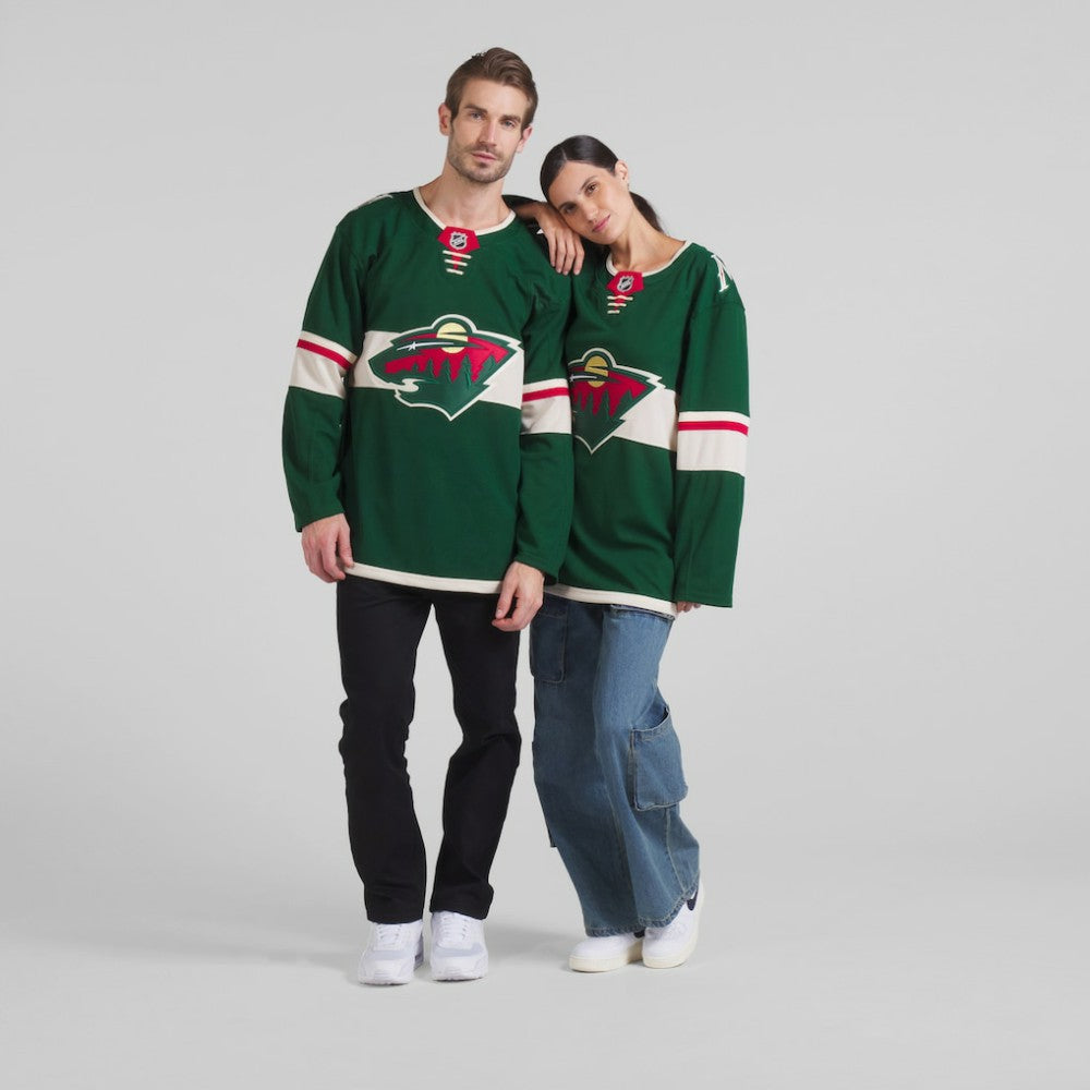 Minnesota Wild Fanatics Home Premium Jersey - Green Jerseys