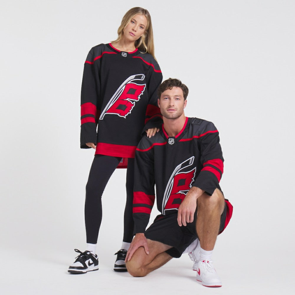 Carolina Hurricanes Fanatics Home Premium Jersey - Black Jerseys