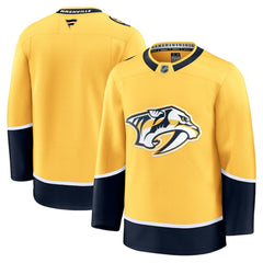 Nashville Predators Fanatics Home Premium Jersey - Yellow Jerseys