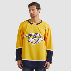 Nashville Predators Fanatics Home Premium Jersey - Yellow Jerseys
