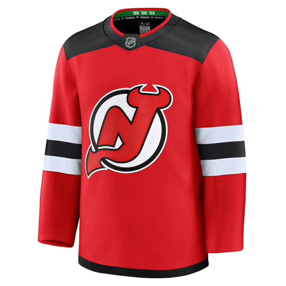 New Jersey Devils Fanatics Home Premium Jersey - Red Jerseys