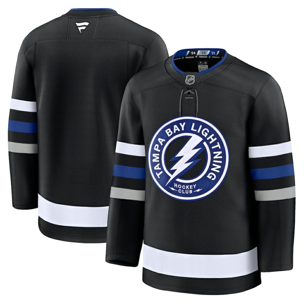 Tampa Bay Lightning Fanatics Alternate Premium Jersey - Black Jerseys