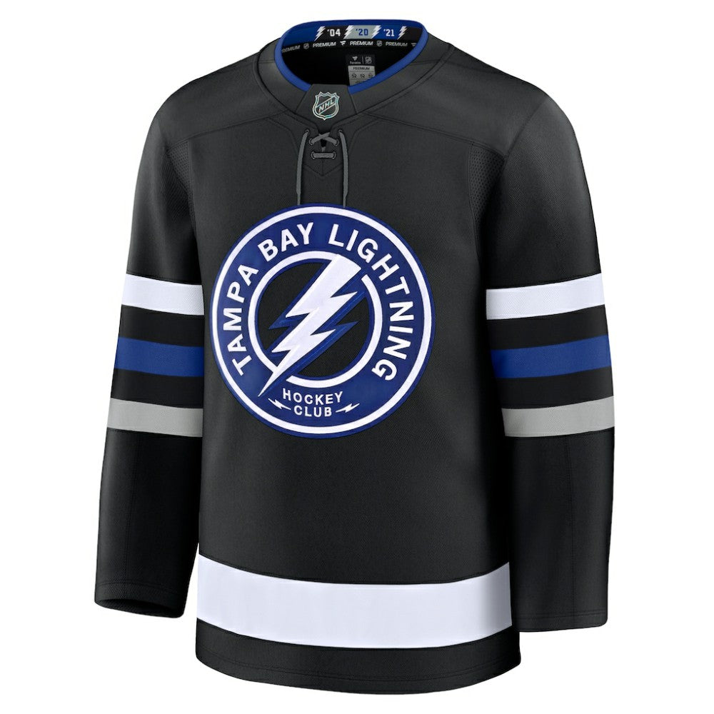 Tampa Bay Lightning Fanatics Alternate Premium Jersey - Black Jerseys