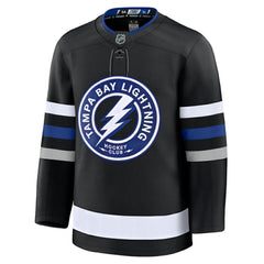 Tampa Bay Lightning Fanatics Alternate Premium Jersey - Black Jerseys