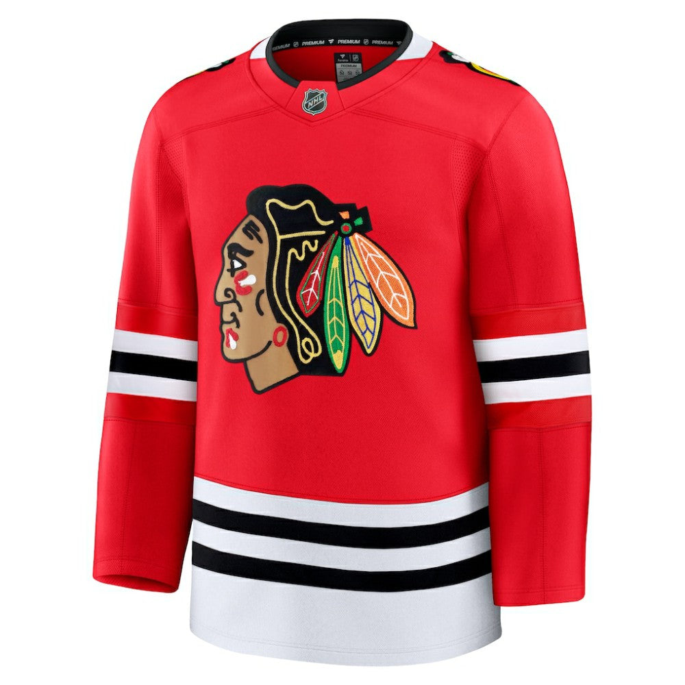 Chicago Blackhawks Fanatics Home Premium Jersey - Red Jerseys