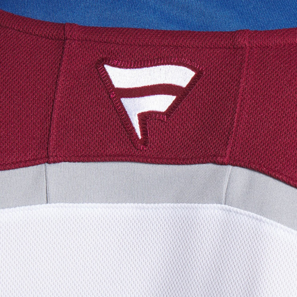 Colorado Avalanche Fanatics Away Premium Jersey - White Jerseys