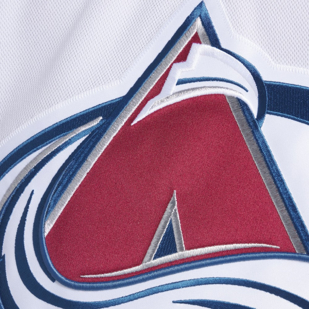 Colorado Avalanche Fanatics Away Premium Jersey - White Jerseys