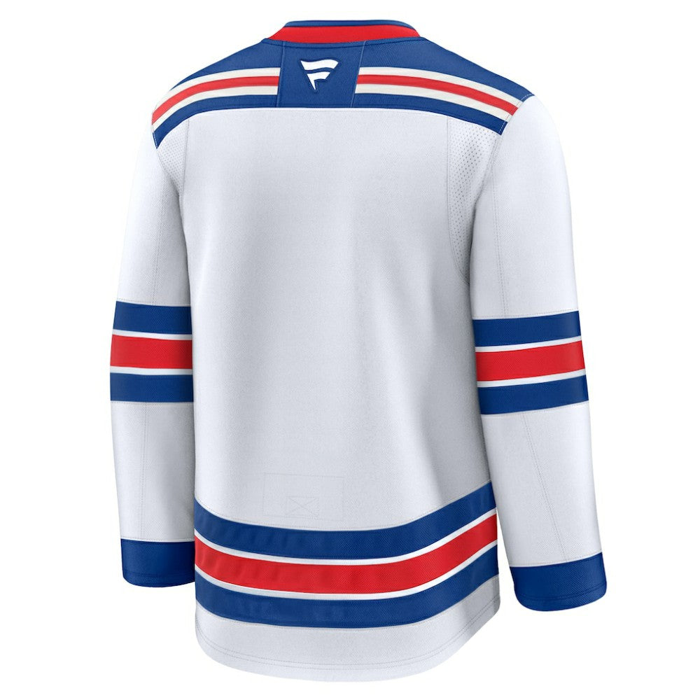 New York Rangers Fanatics Away Premium Jersey - White Jerseys