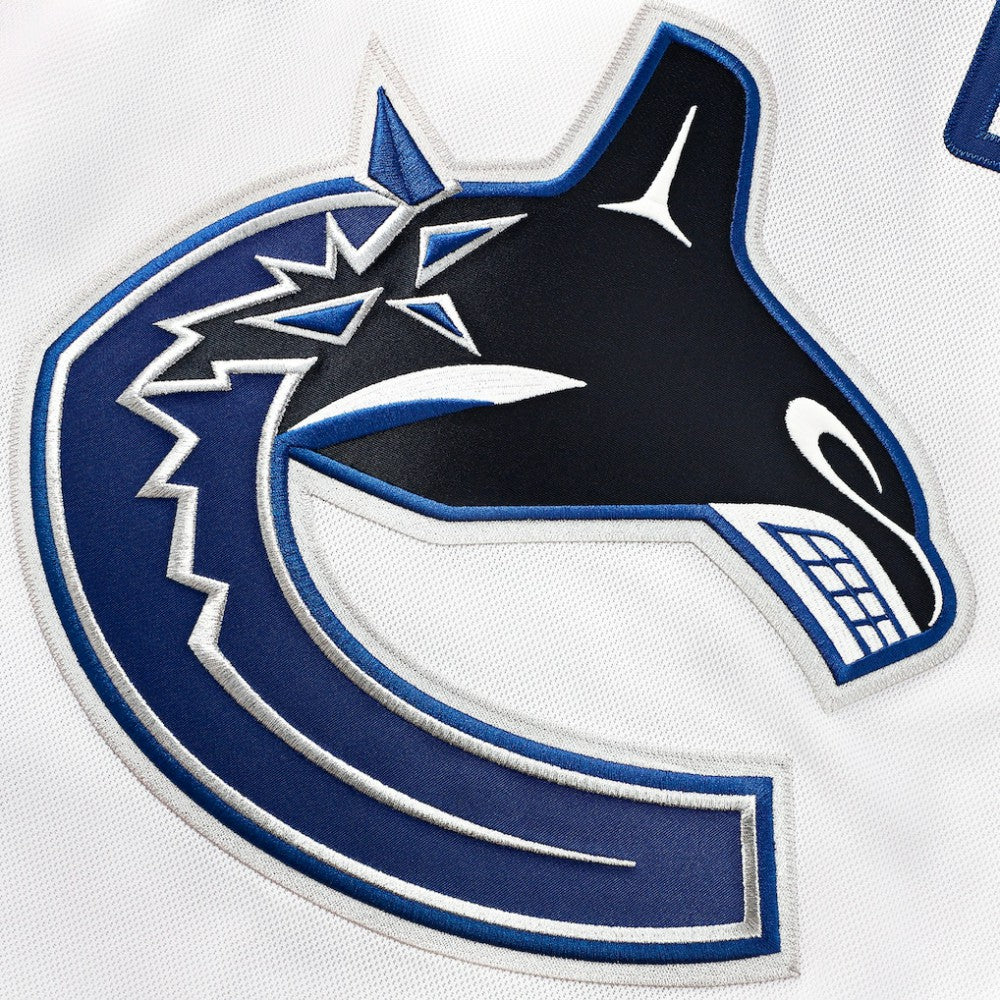 Vancouver Canucks Fanatics Away Premium Jersey - White Jerseys