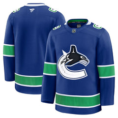 Vancouver Canucks Fanatics Home Premium Jersey - Blue Jerseys