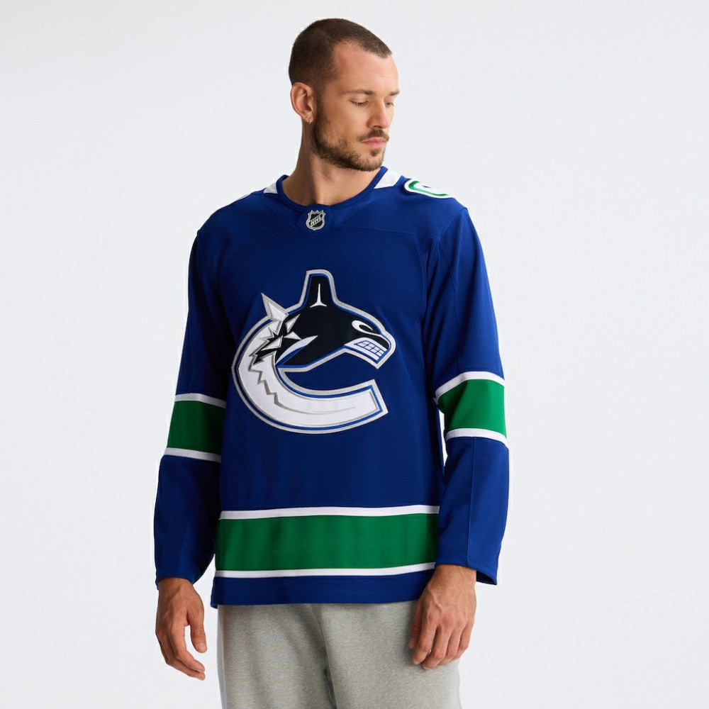 Vancouver Canucks Fanatics Home Premium Jersey - Blue Jerseys