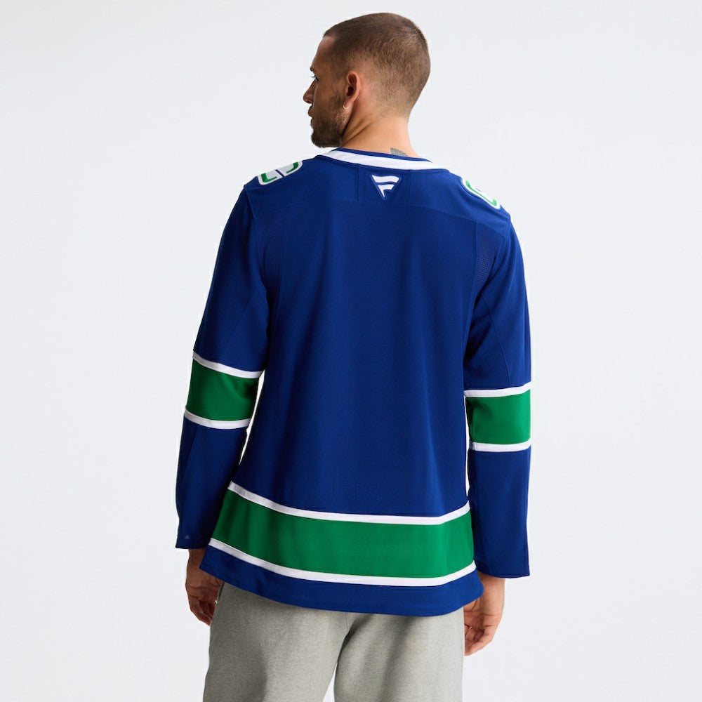 Vancouver Canucks Fanatics Home Premium Jersey - Blue Jerseys