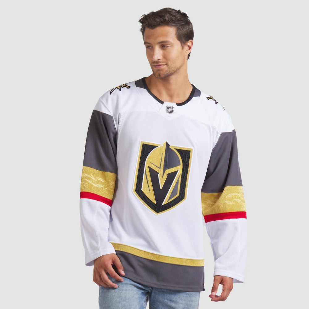 Vegas Golden Knights Fanatics Away Premium Jersey - White Jerseys
