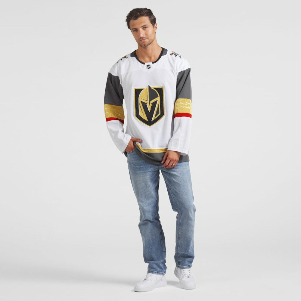 Vegas Golden Knights Fanatics Away Premium Jersey - White Jerseys