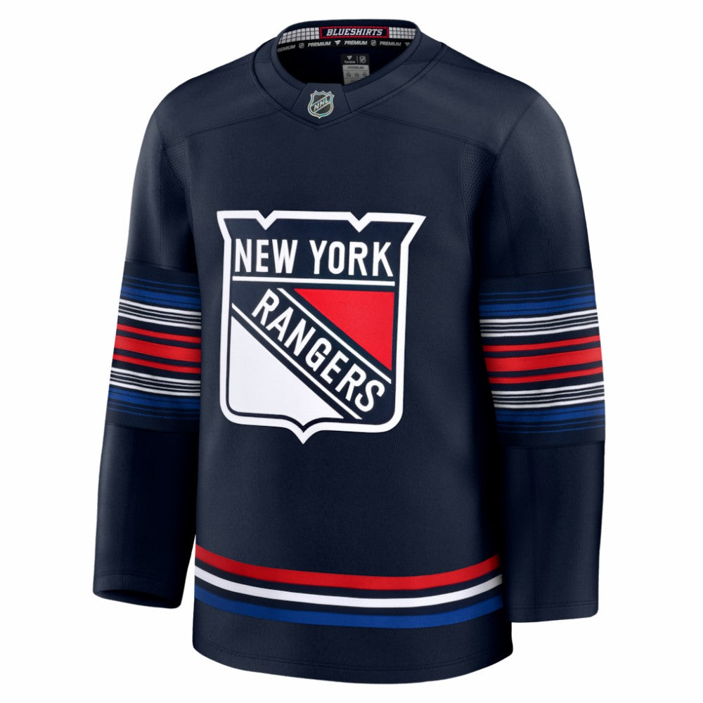 New York Rangers Fanatics Alternate Premium Jersey - Navy Jerseys