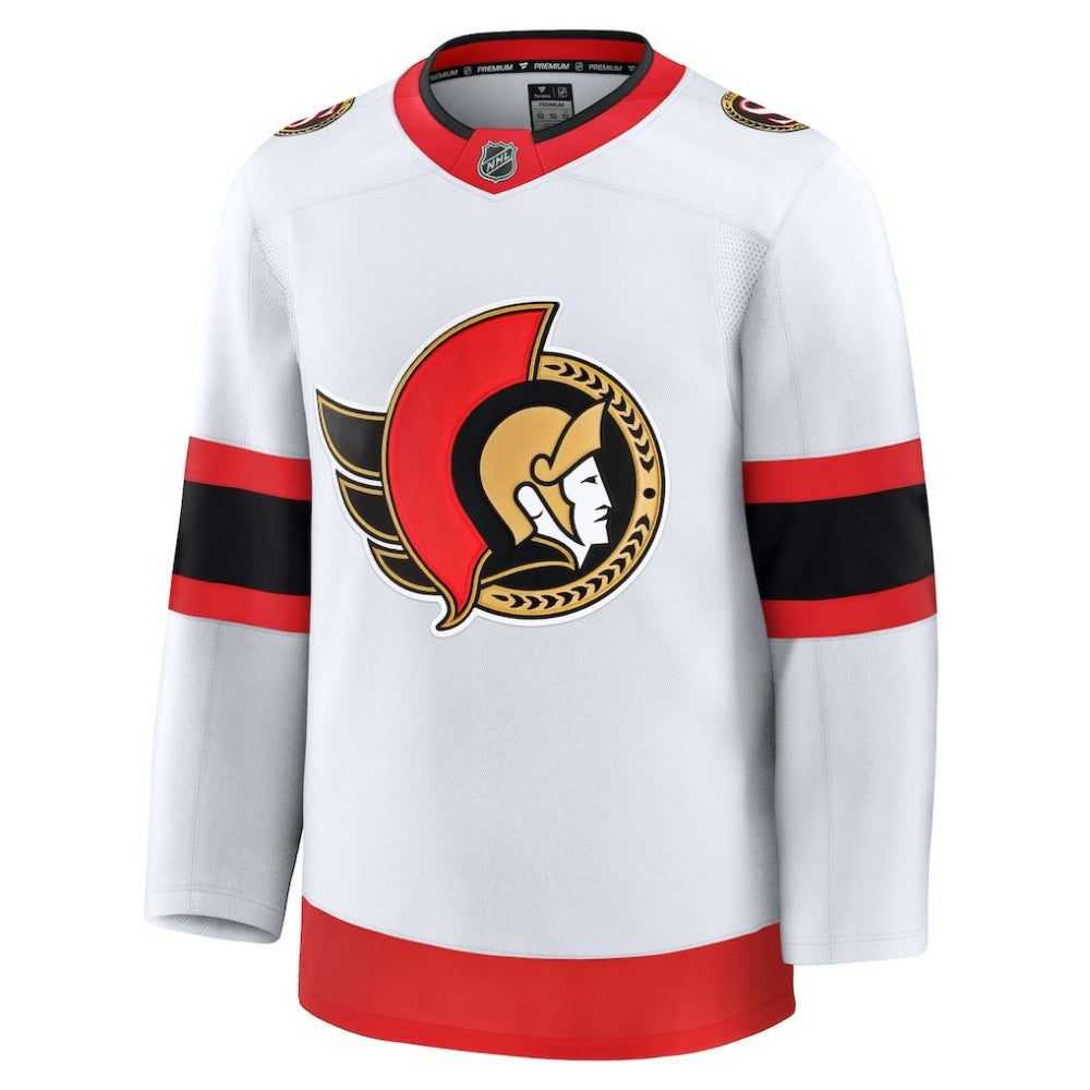 Ottawa Senators Fanatics Away Premium Jersey - White Jerseys